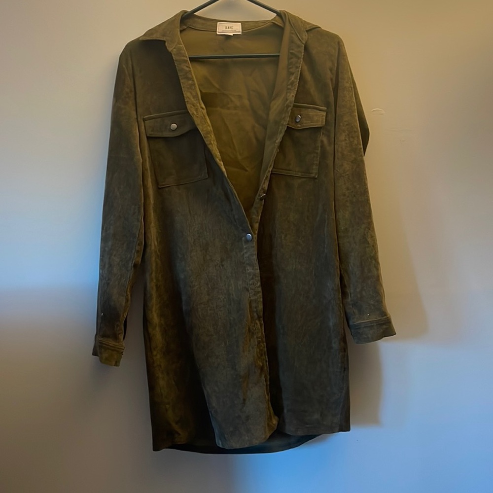 long green overcoat